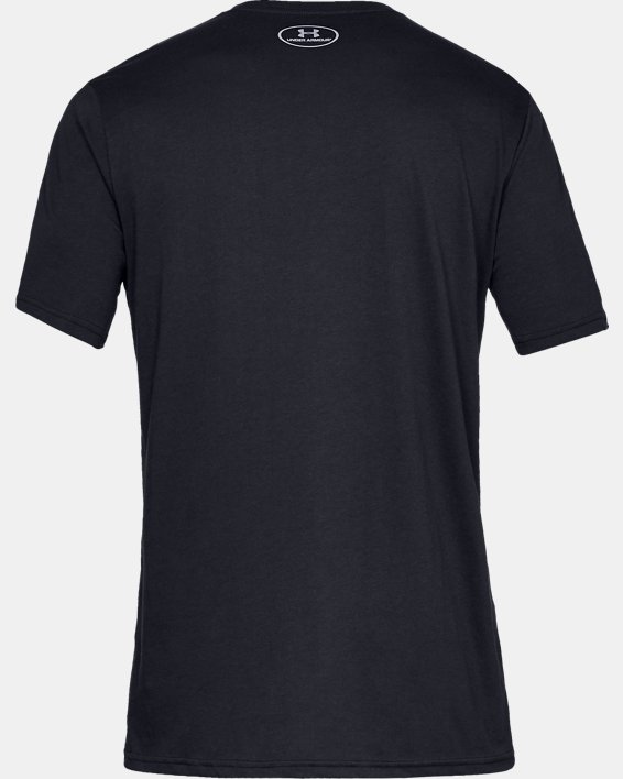 Camiseta de manga corta UA Sportstyle Logo para hombre, Black, pdpMainDesktop image number 5